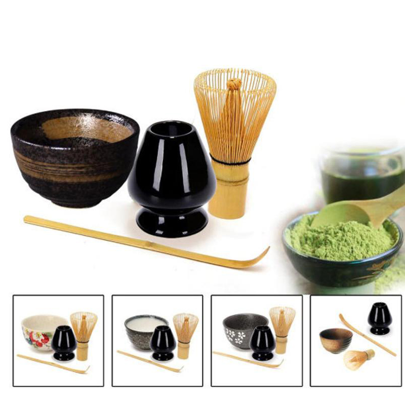 Bamboo Whisk Chasen - Kit Cadeau Thé Vert Japonais Traditionnel