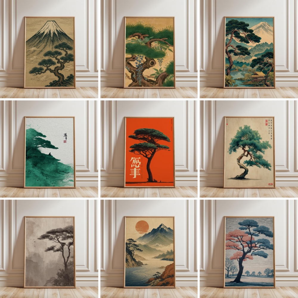 Affiche Paysage du Mont Fuji S - Japanese Zen Lifestyle avis et prix
