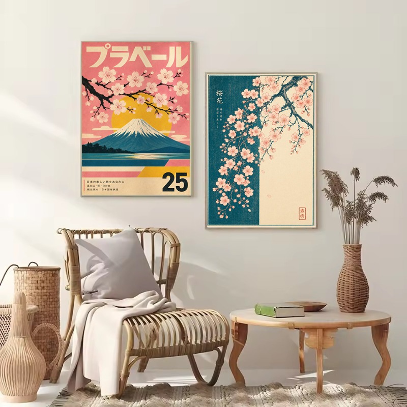 Poster esthétique vintage mini - Japanese Lifestyle And Culture avis et prix